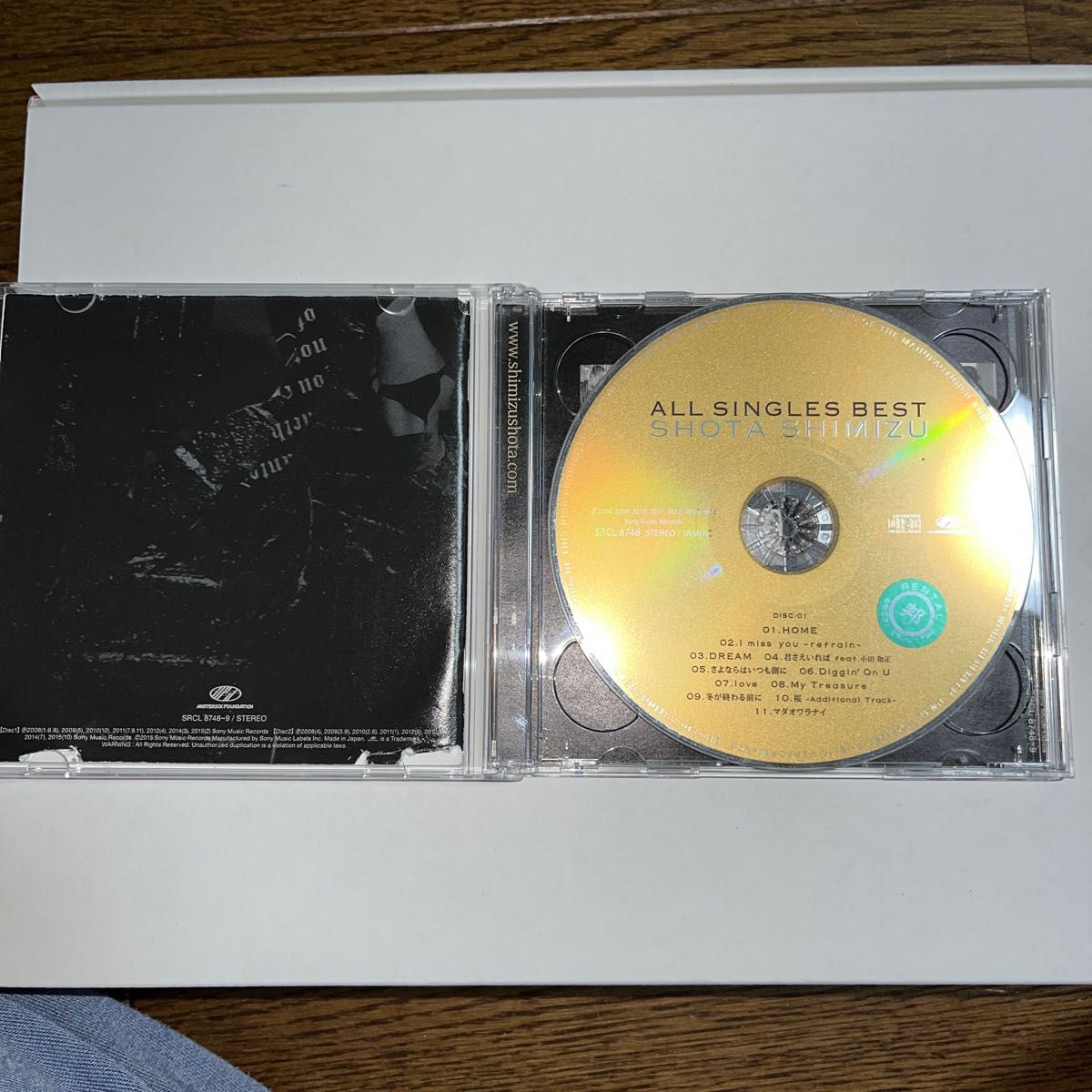 ALL SINGLES BEST CD 清水翔太|Yahoo!フリマ(旧PayPayフリマ) ALL SINGLES BEST CD 清水翔太|Yahoo!フリマ(旧PayPayフリマ)