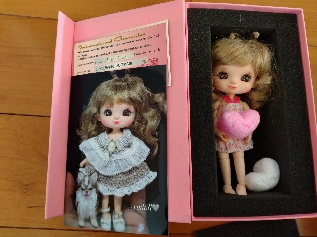 美品☆ AYO DOLL ニッコリちゃん プレミアムⅢ 新美白肌 カスタム