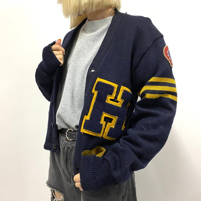 春のコレクション ワッペン Dehen 40年代~50年代 スクール メンズM