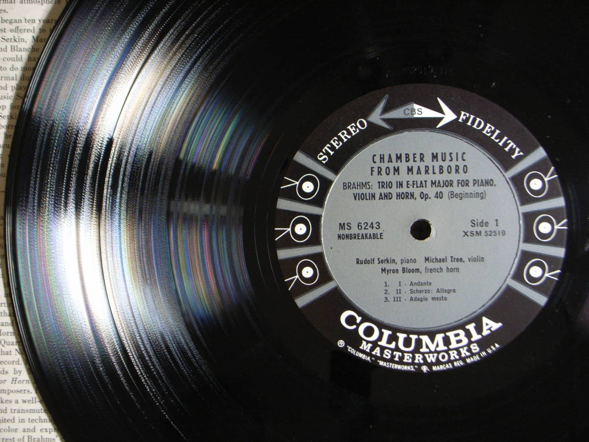 1AC 初回 1961年 流れにて 試聴動画 6243 Brahms 6eyeMS Marlboro音楽 