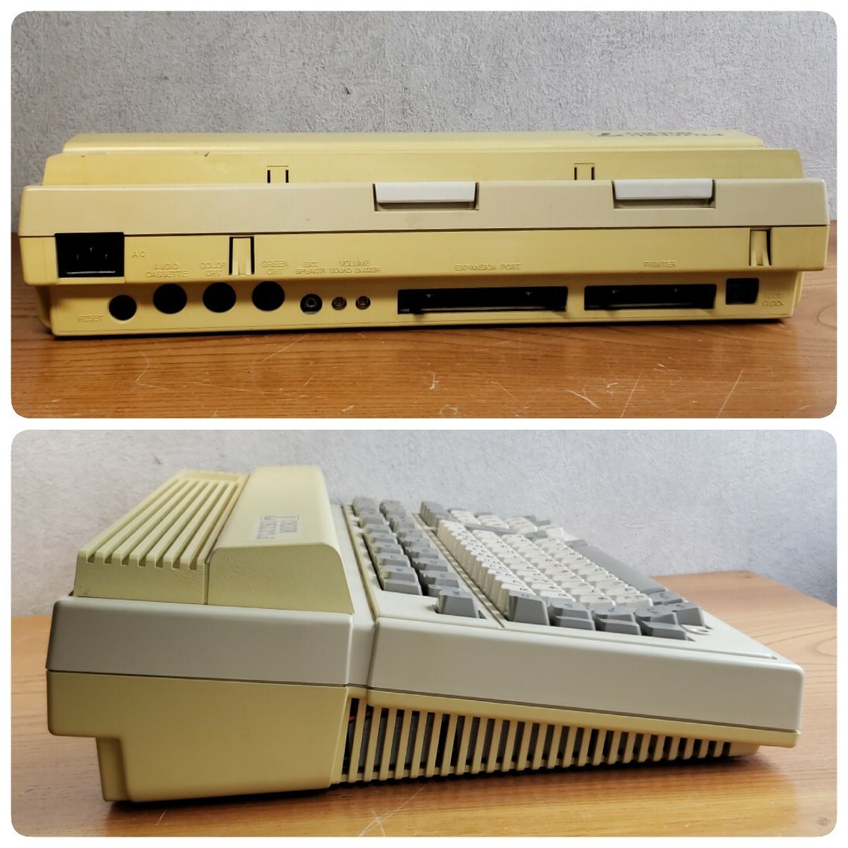  персональный компьютер FUJITSU MICRO7 MB25010 старая модель PC * Junk работоспособность не проверялась компьютер retro Vintage Fujitsu детали [100s1261]