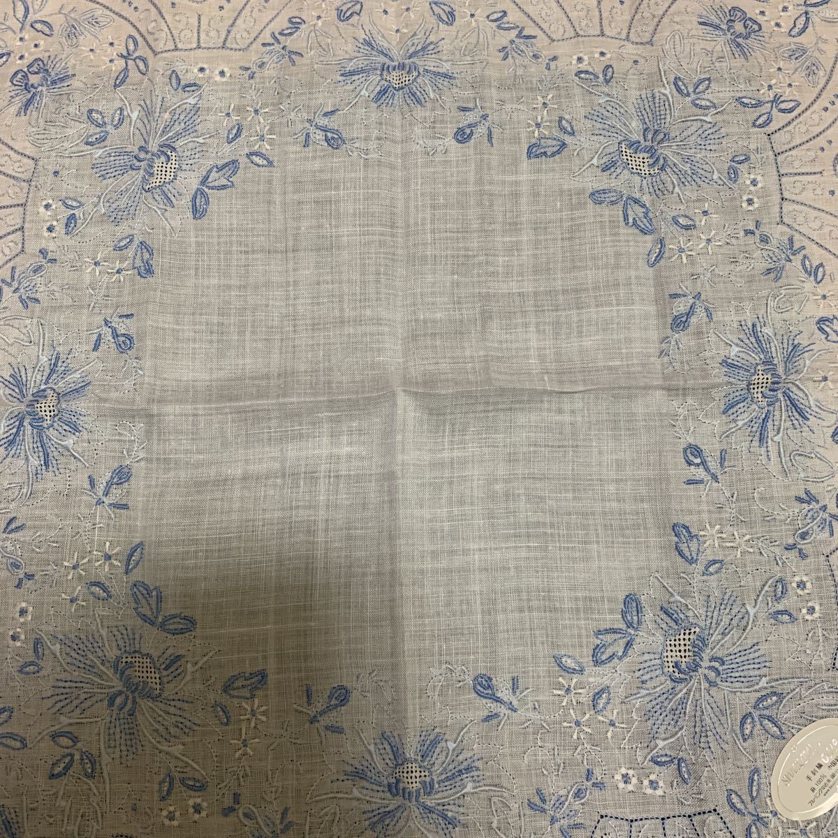 新作商品 汕頭 スワトウ 大判 刺繍ハンカチ ハンカチ - www