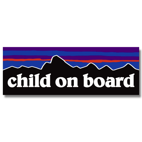 P【チャイルドオンボード/child on board】マグネットステッカーの画像1