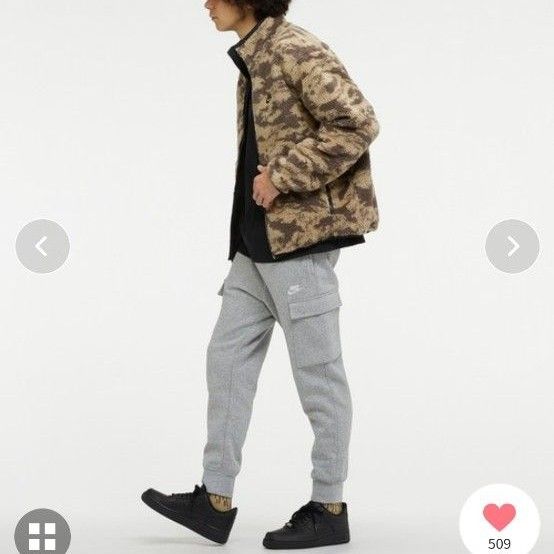 NIKE リバーシブル ボアジャケット XLサイズ|PayPayフリマ
