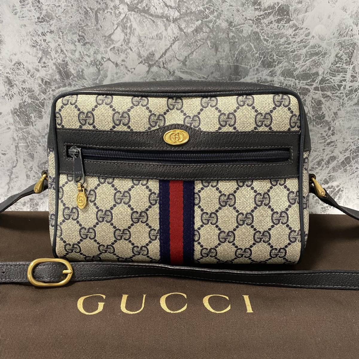 日本初の GUCCI グッチ GUCCI シェリーライン グッチ 0525857 シェリー