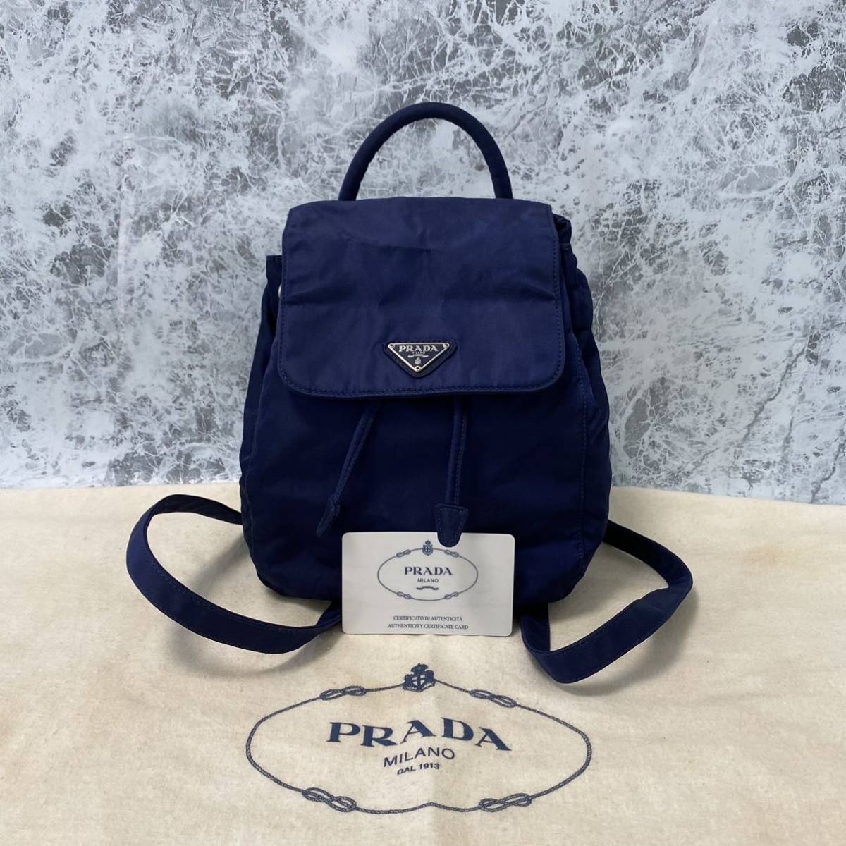 ヤフオク! - PRADA プラダ ミニリュック リュックサック ナイロン...