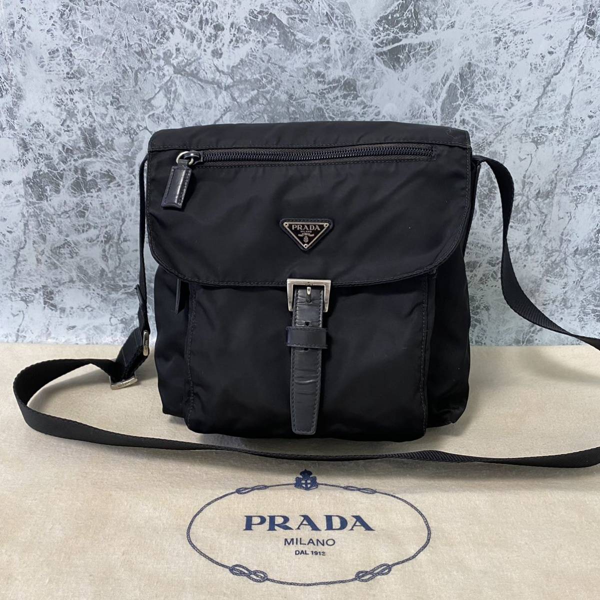 最大12%OFFクーポン プラダ PRADA ショルダーバッグ 0017747 三角ロゴ