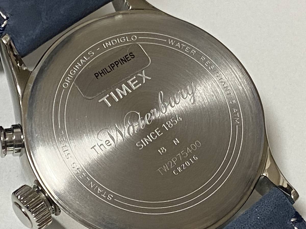  Timex TIMEX The Waterbury вода Berry хронограф наручные часы TW2P755400 ZN экспонирование не использовался товар 