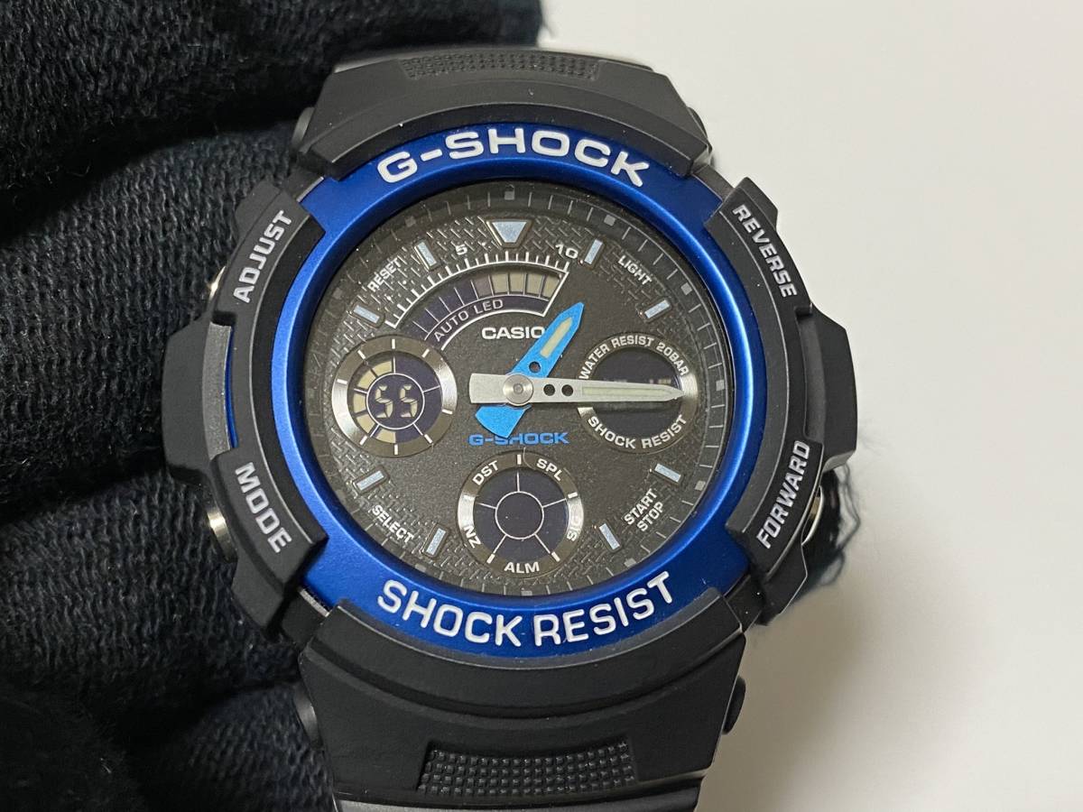 美品 Gショック CASIO カシオ G-SHOCK 展示未使用品 AW-591-2AJF