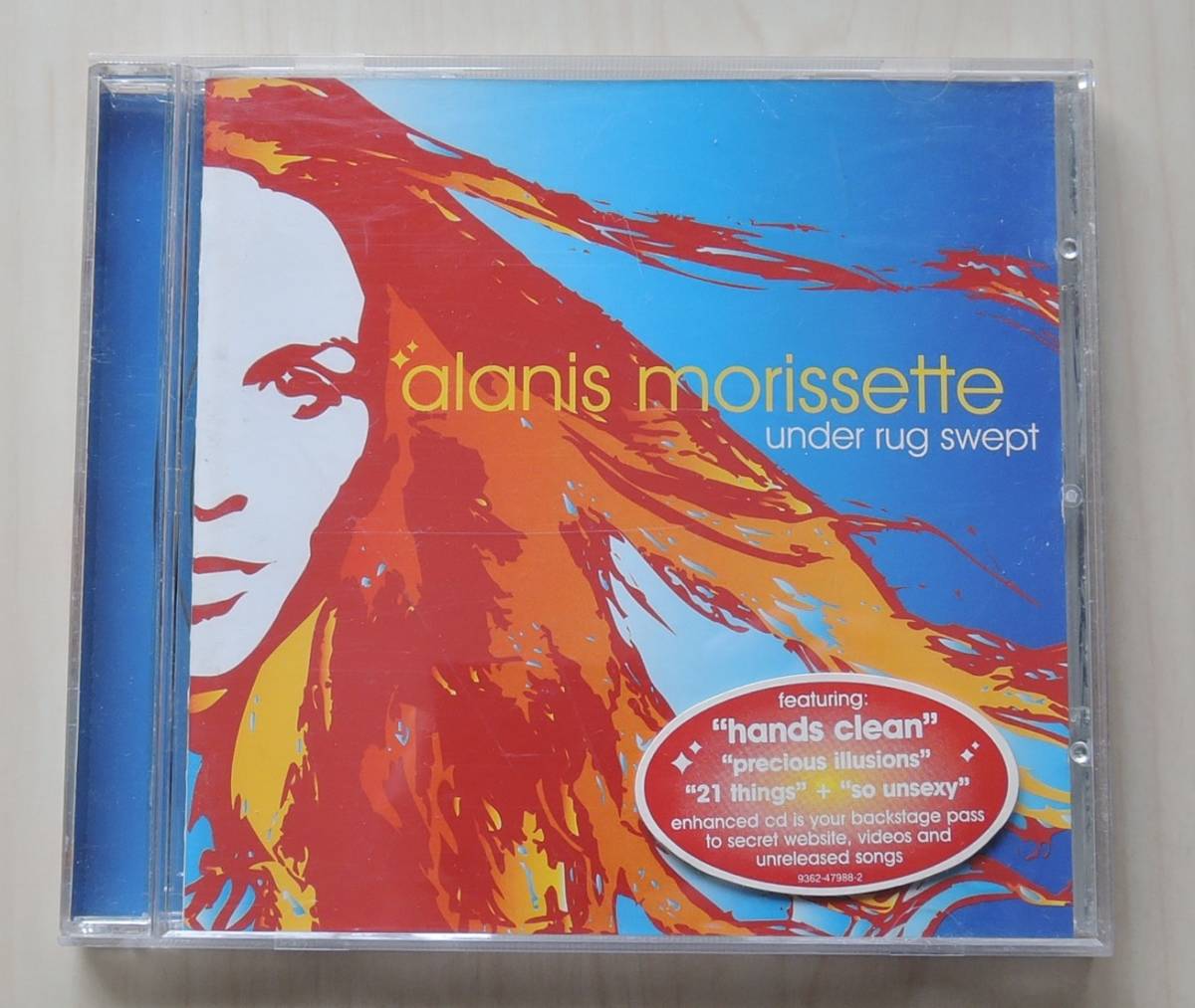 CD★ ALANIS MORISSETTE ★ UNDER RUG SWEPT ★ 輸入盤 ★_画像1