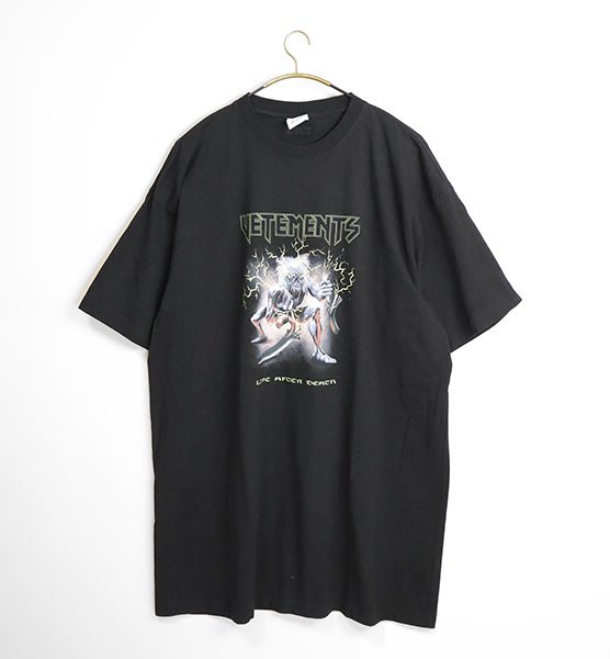 VETEMENTS ◇21SS Heavy metal logo T-shirt ヘビーメタルロゴ Tシャツ