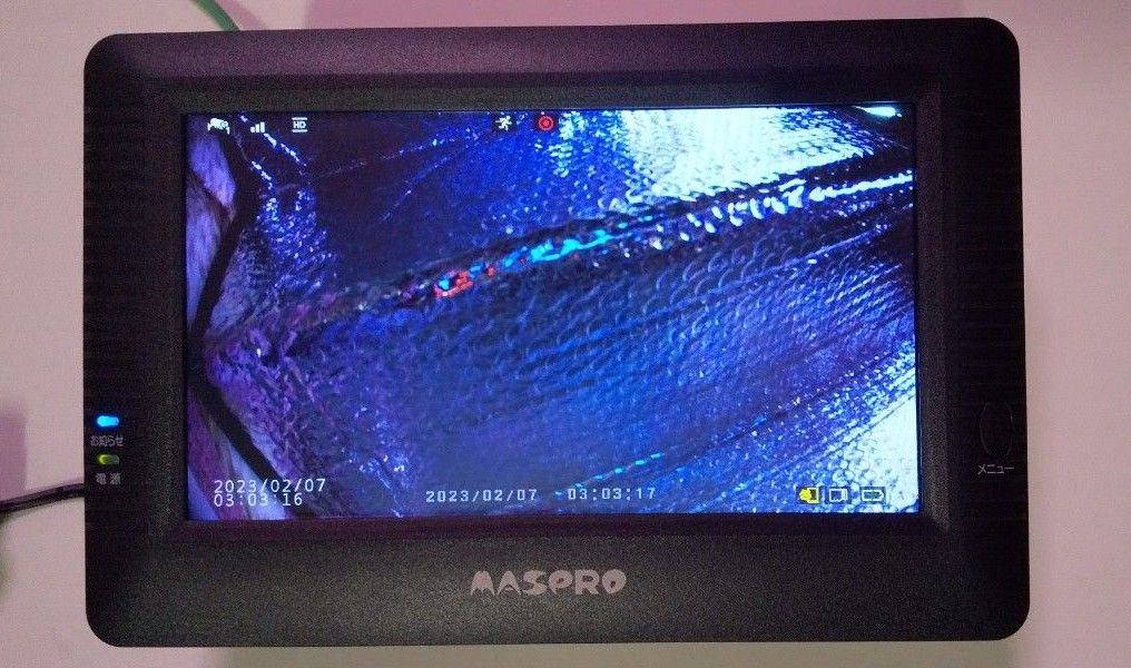 マスプロ電工 モニター&ワイヤレスHDカメラセット WHC7M2 & 増設用