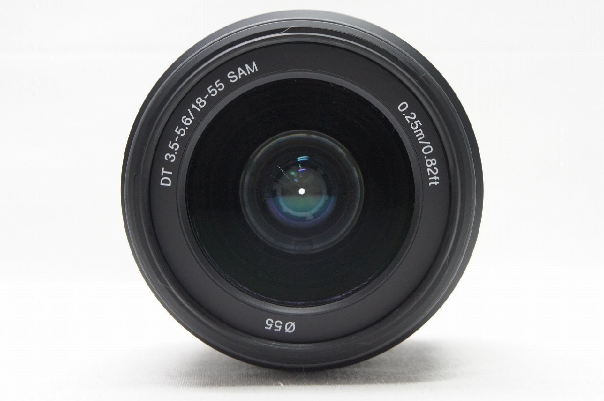 【アルプスカメラ】良品 SONY ソニー DT 18-55mm F3.5-5.6 SAM SAL1855 MINOLTA ミノルタ αマウント APS-C ズームレンズ 230205h_画像4