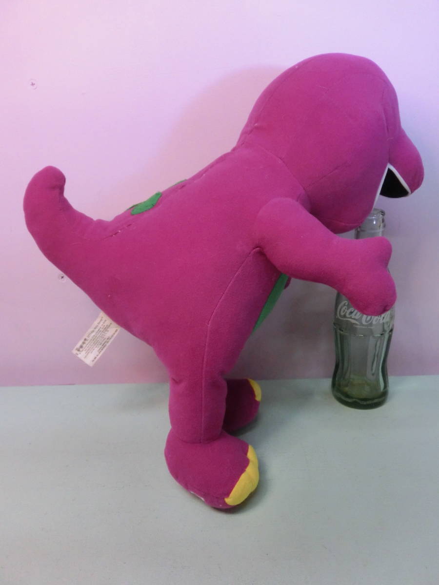 バーニー&フレンズ◇ぬいぐるみ人形 38㎝◇1998年 Barney & Friends Dinosaur stuffed animal toy 恐竜 USA ティラノサウルス