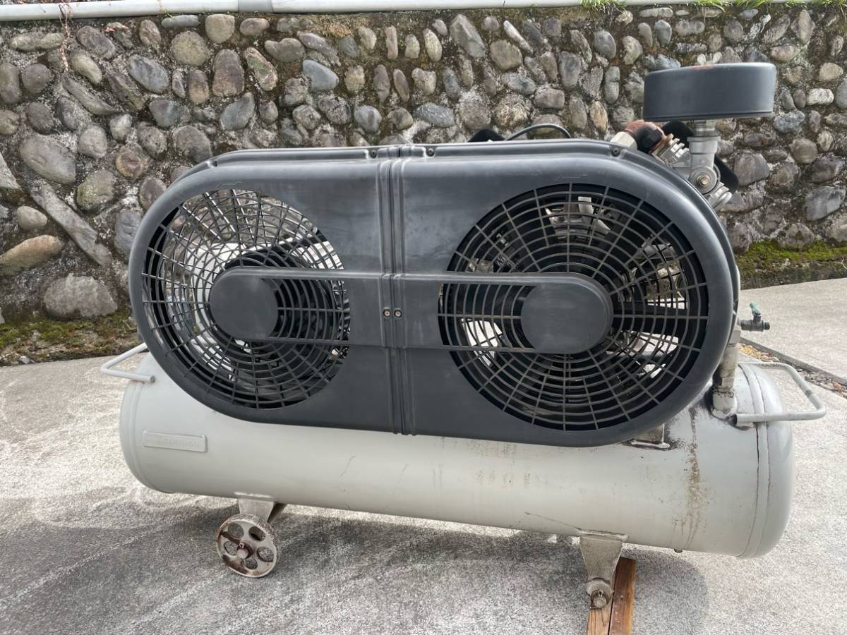 アネスト岩田 コンプレッサー TLP22-10 三相200V 2.2kw(3馬力)60Hz エアーコンプレッサー 中古機械☆彡_画像4