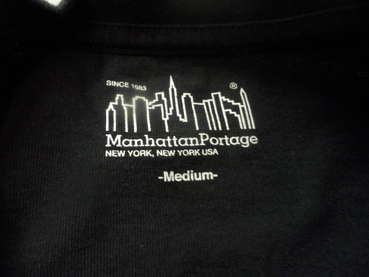 マンハッタンポーテージ ManhattanPortage オリジナル Tシャツ 厚手素材 サイズM ユニセックス可 正規品_画像5