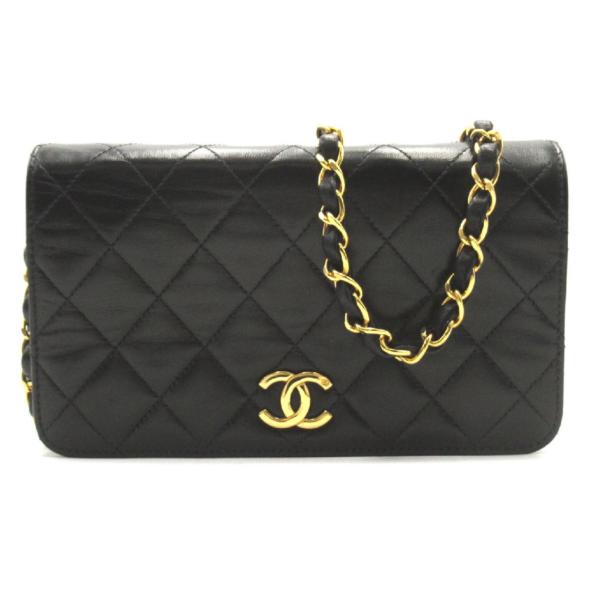 CHANEL シャネル ショルダーバッグ プッシュロック チェーンショルダー