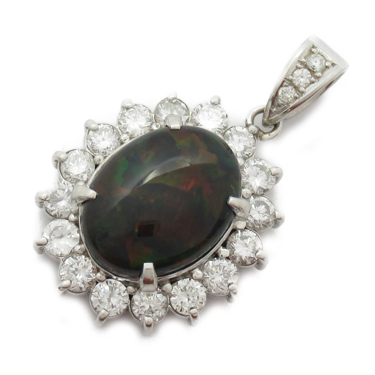 JEWELRY ジュエリー ペンダントトップ ブラックオパール トップ