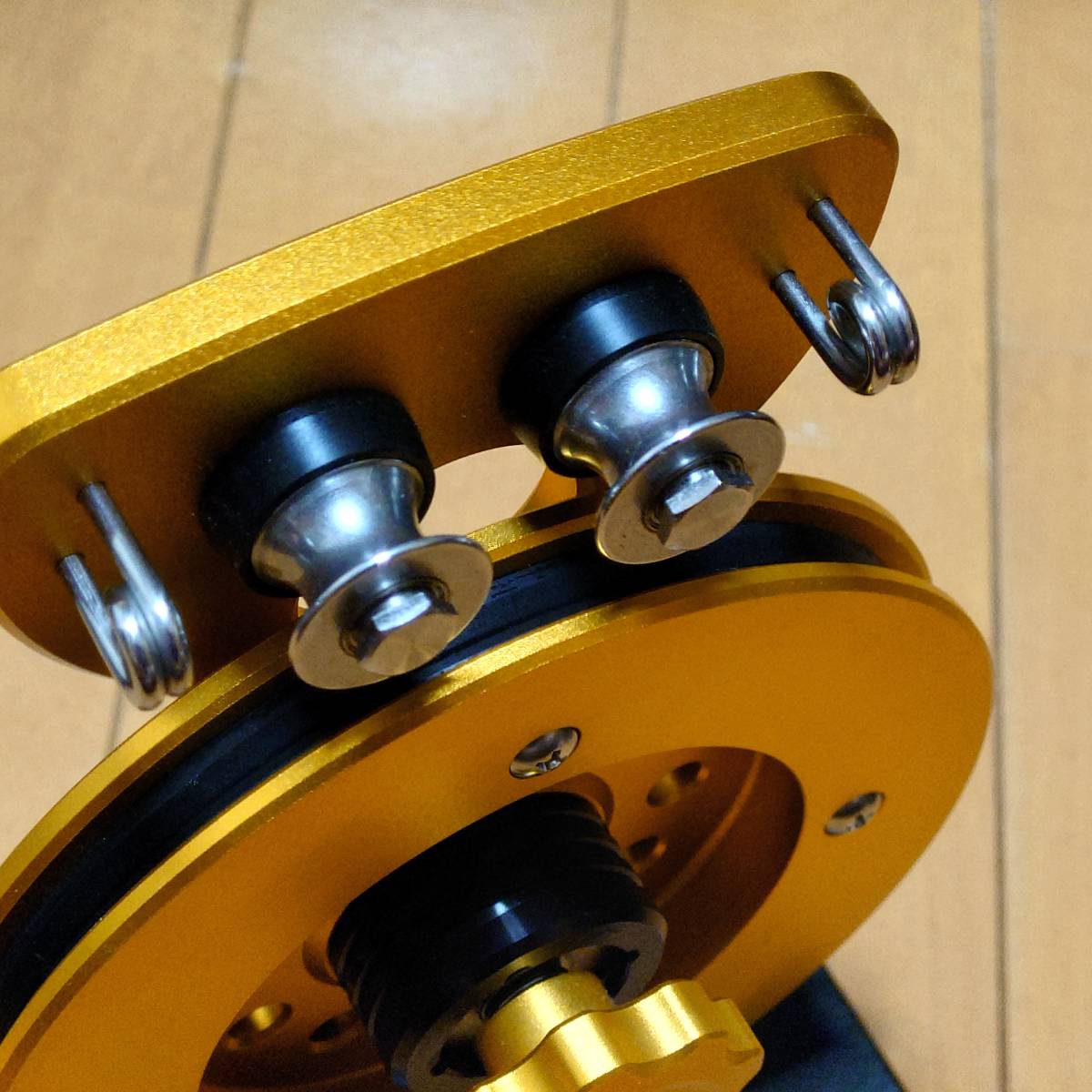 数量限定・即納特価!! 未使用 魚矢×SOM 糸巻き工場 IK500 チタン