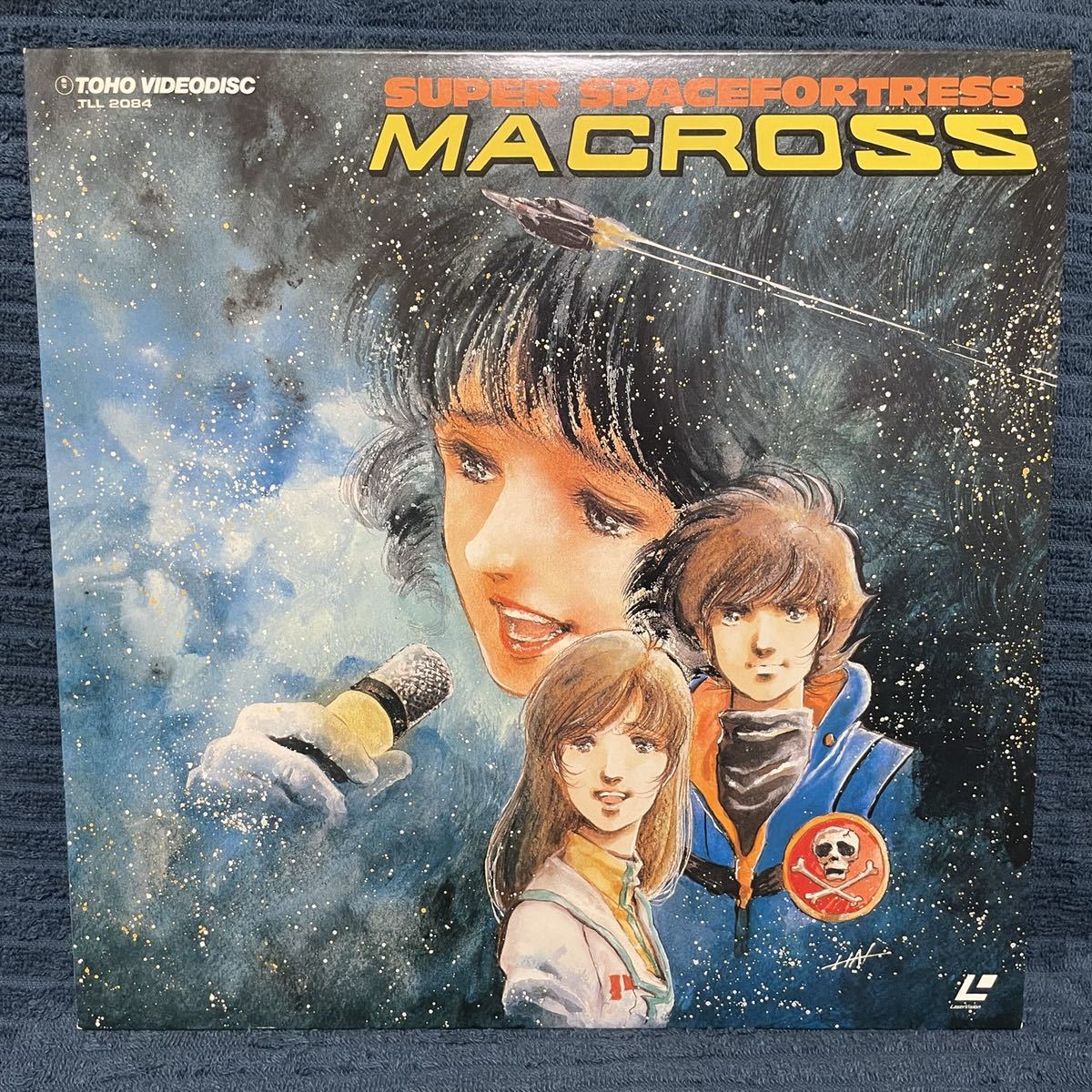 [ simple reproduction verification ] [LD Super Dimension Fortress Macross overseas edition ] TLL 2084 MACROSS laser disk 