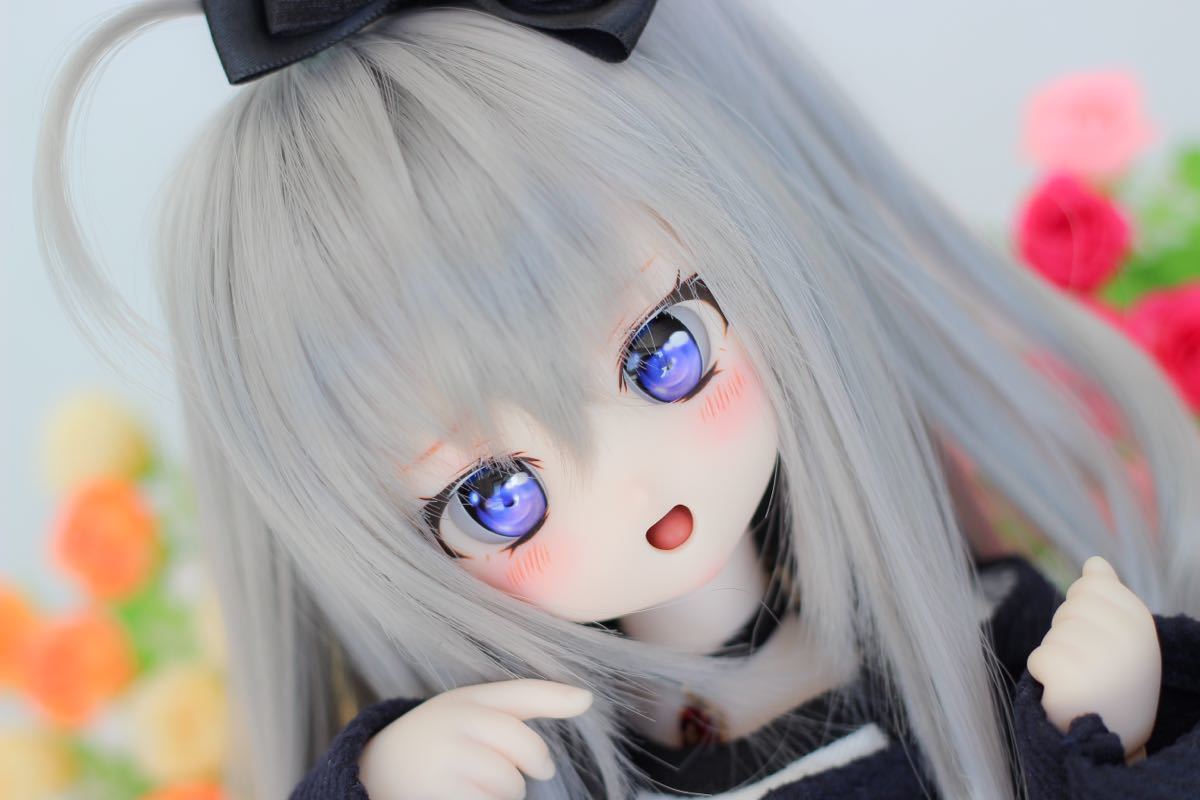 DDH-27 SW肌 カスタムヘッド+アイ 人形、キャラクタードール