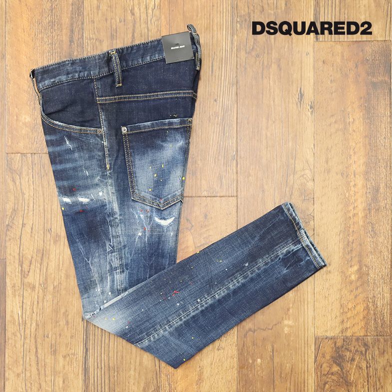 ガイドをご DSQUARED2/42サイズ/イタリー製デニム パンツ S74LB0835