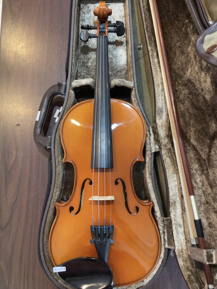 バイオリン カールヘフナーKH11 3/4 1991年製 完全整備済 美品の本体に新品弓とハードケースが付属！セット価格約18万円程が限定特価!