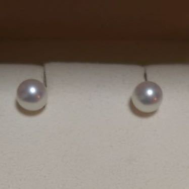 ピンク】 御木本 ミキモト MIKIMOTO アコヤ真珠 7.0ミリ ピアス 正規品