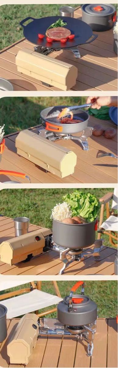 即日発送 折り畳み コンパクトカセットコンロ キャンプ アウトドア