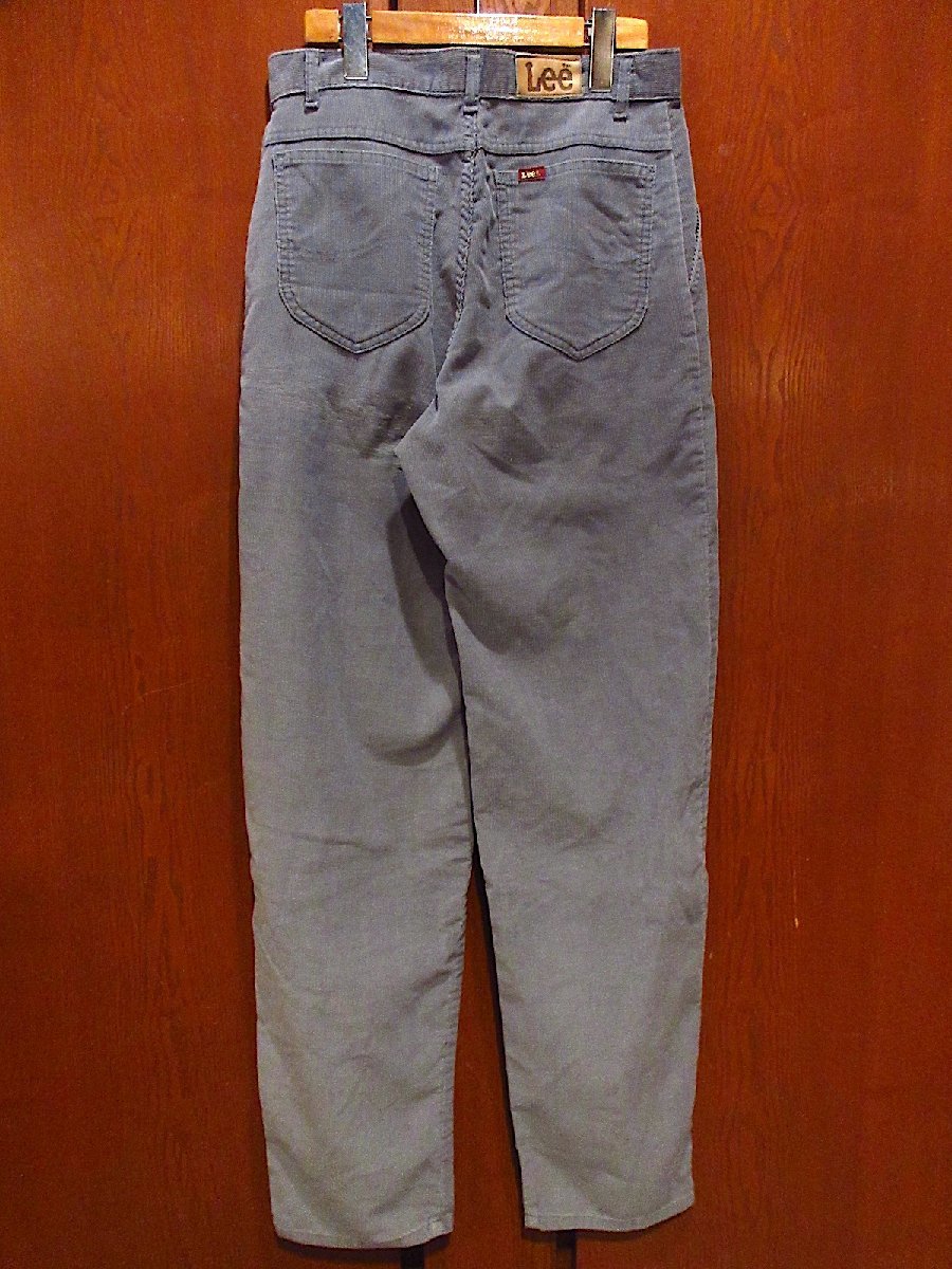  Vintage 80\'s*Lee вельвет two tuck брюки серый полный размер W68cm*230217c5-w-pnt-ot-w27 1980s Lee низ женский 