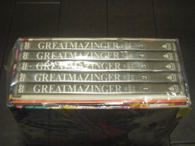 ● DVD Box アニメ『グレートマジンガー』未開封 10枚組 2003年 廃盤_画像2