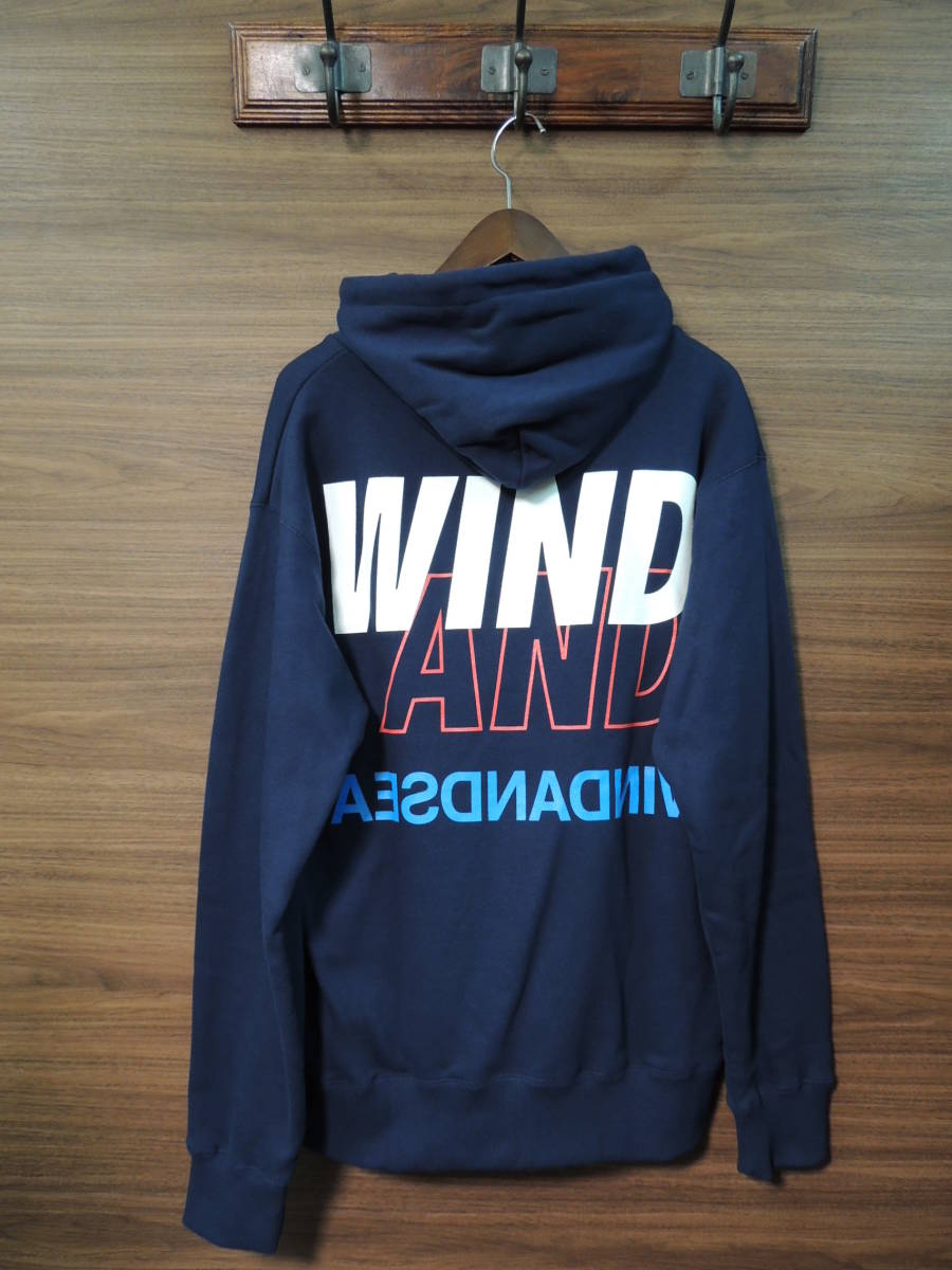 のみで ☆ 新品 WIND AND SEA Y&S WDS Custom Hoodie / NAVY (WDS-Y&S