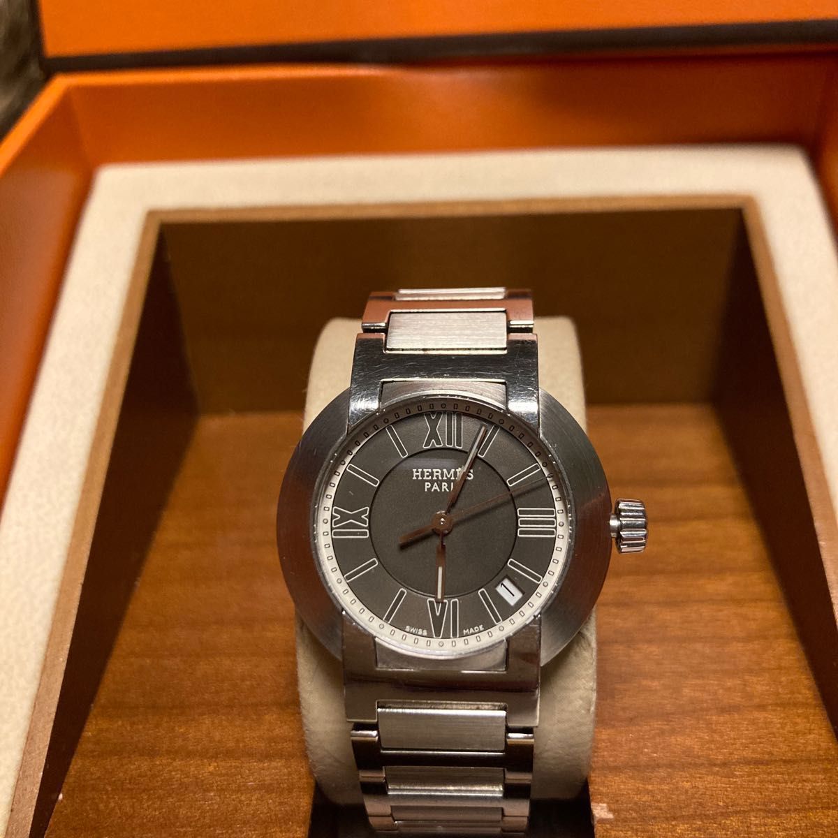通販新品 最終値下♪美品HERMES(エルメス) 腕時計 レザーベルト dzIWt