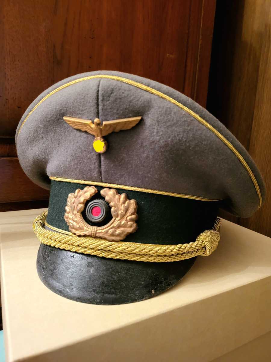 Yahoo!オークション - 制帽 ドイツ軍 国防軍 陸軍 将官 将軍 Yahoo!オークション - 制帽 ドイツ軍 国防軍 陸軍 将官 将軍