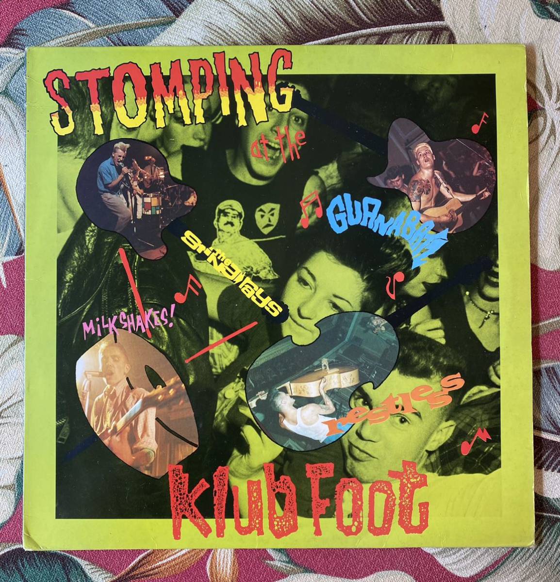 Various Stomping At The Klub Foot LP 1984 ABC RECORDS サイコビリー ロカビリー_画像1