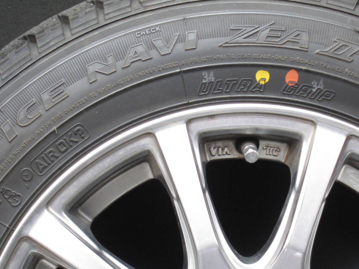 ★☆ 社外アルミ グッドイヤー 165/70R14 アクア ヴィッツ マーチ キューブ デミオ PCD/100/+40 #21157 ☆★_画像5