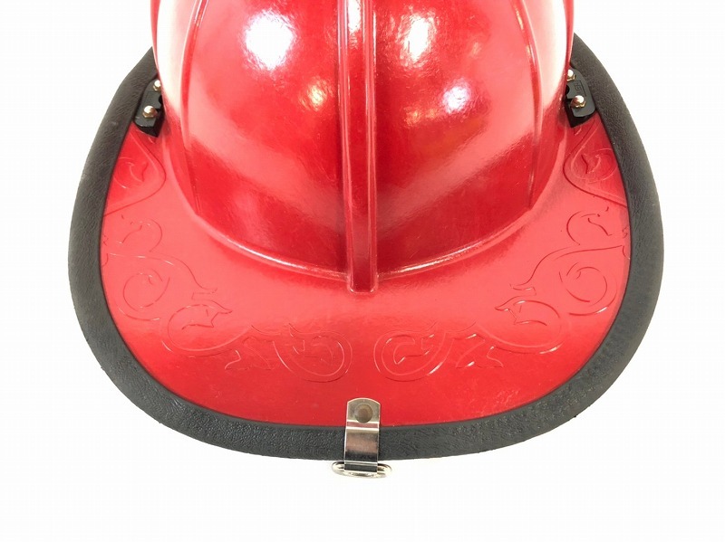 【米軍放出品】米軍消防隊 ファイヤーマンヘルメット 消防士ヘルメット MSA C-TRD 1044 レッド ファイアファイター 防災 (100)BA31QK-W_画像7
