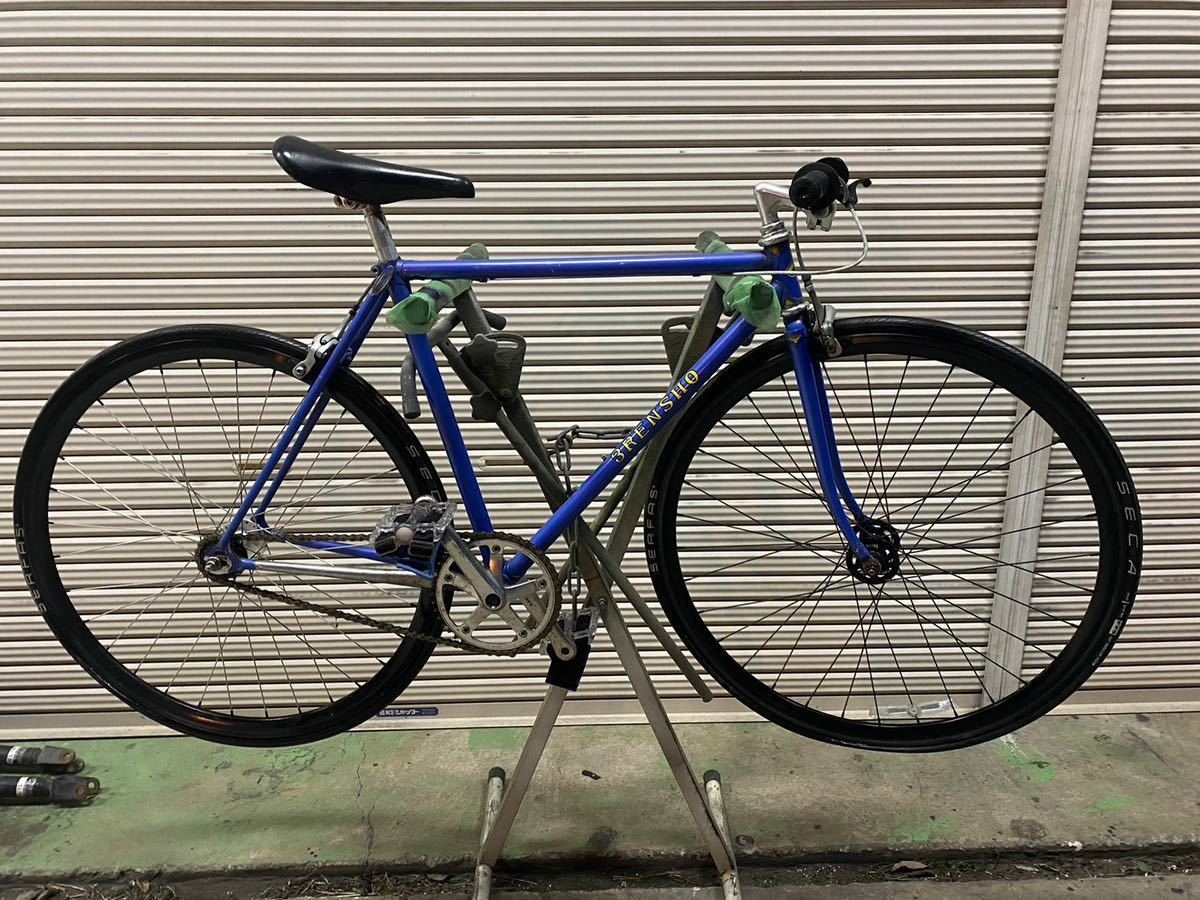  ultra rare * 3RENSHO 3 ream .3 Len shou pist bike Shimano NOVATECnoba Tec GRAN COMP caliper regular goods engrave equipped 