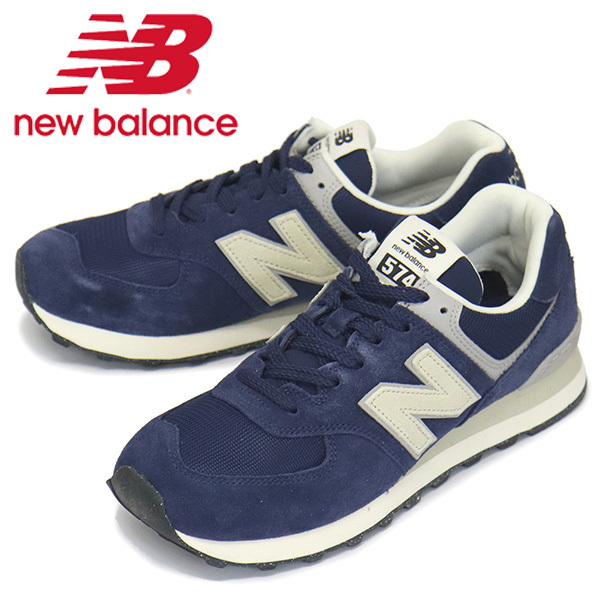 new balance (ニューバランス) U574 ZN2 スニーカー NAVY NB840 Dワイズ 26.0cm_NEW BALANCE