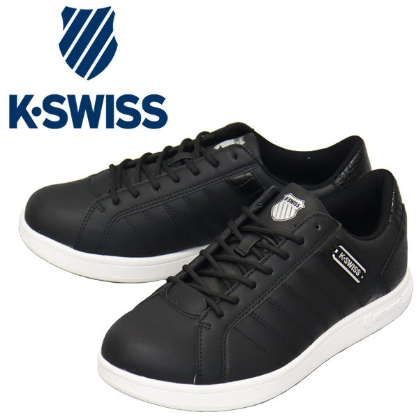 K-SWISS (ケースイス) 36102161 KS300 CRO シンセティックレザースニー カー ブラックxブラック KS0