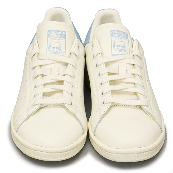 adidas (アディダス) HQ6813 STAN SMITH スタンスミス スニーカー コアホワイトxオフホワイトxプリラブドブルー AD203 27.0cm_ADIDAS