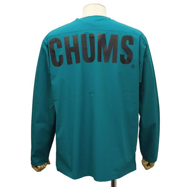 CHUMS (チャムス) CH01-2153 Airtrail Stretch LS T-Shirt エアトレイルストレッチ ロングスリーブTシャツ CMS128 T006TealLake M_CHUMS