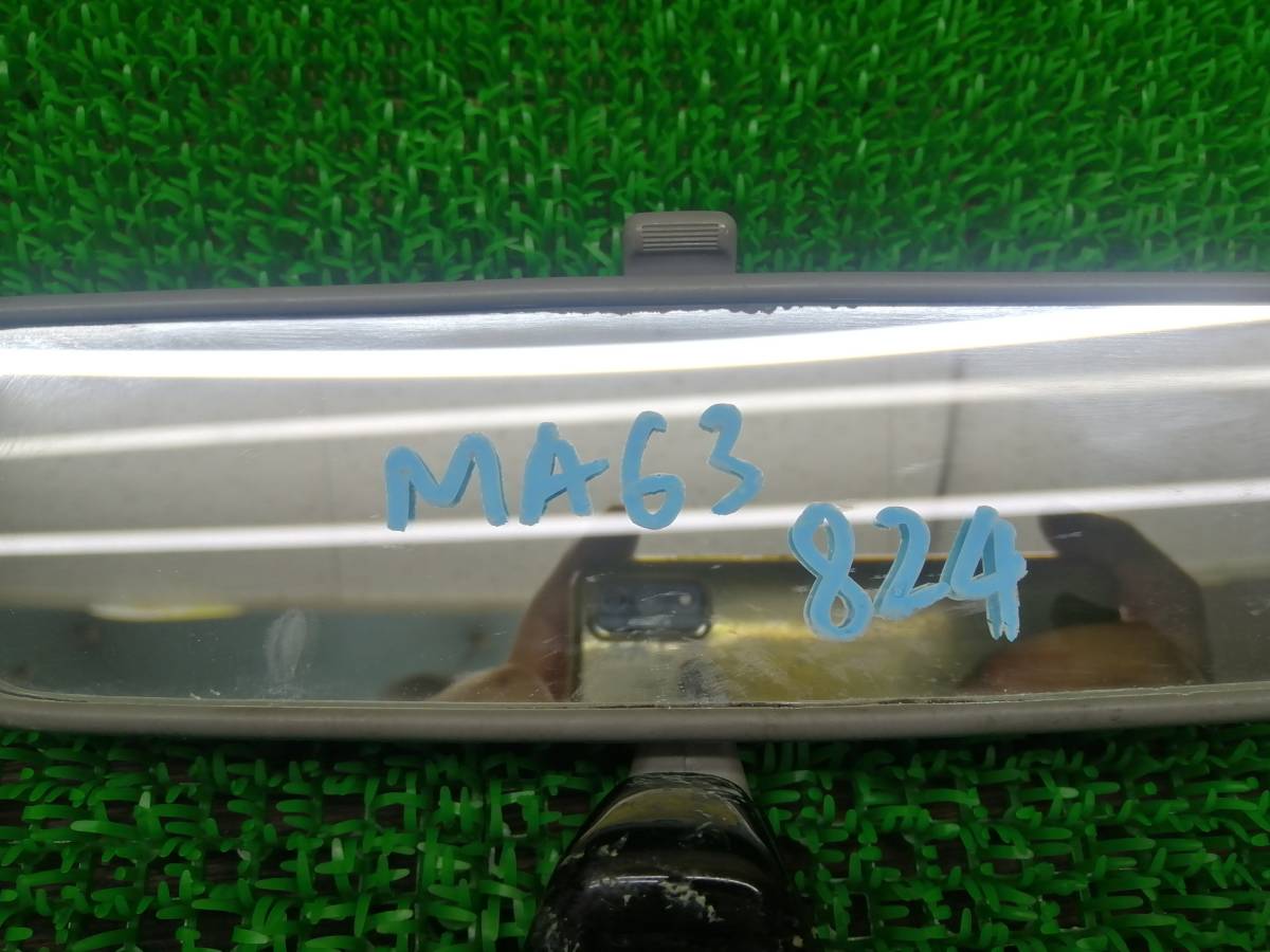 ☆送料520　824　スズキ　MC12S　MC22S　MA63S　 ワゴンR　ルームミラー　ルームランプ　車内鏡キー センサー付き_画像2