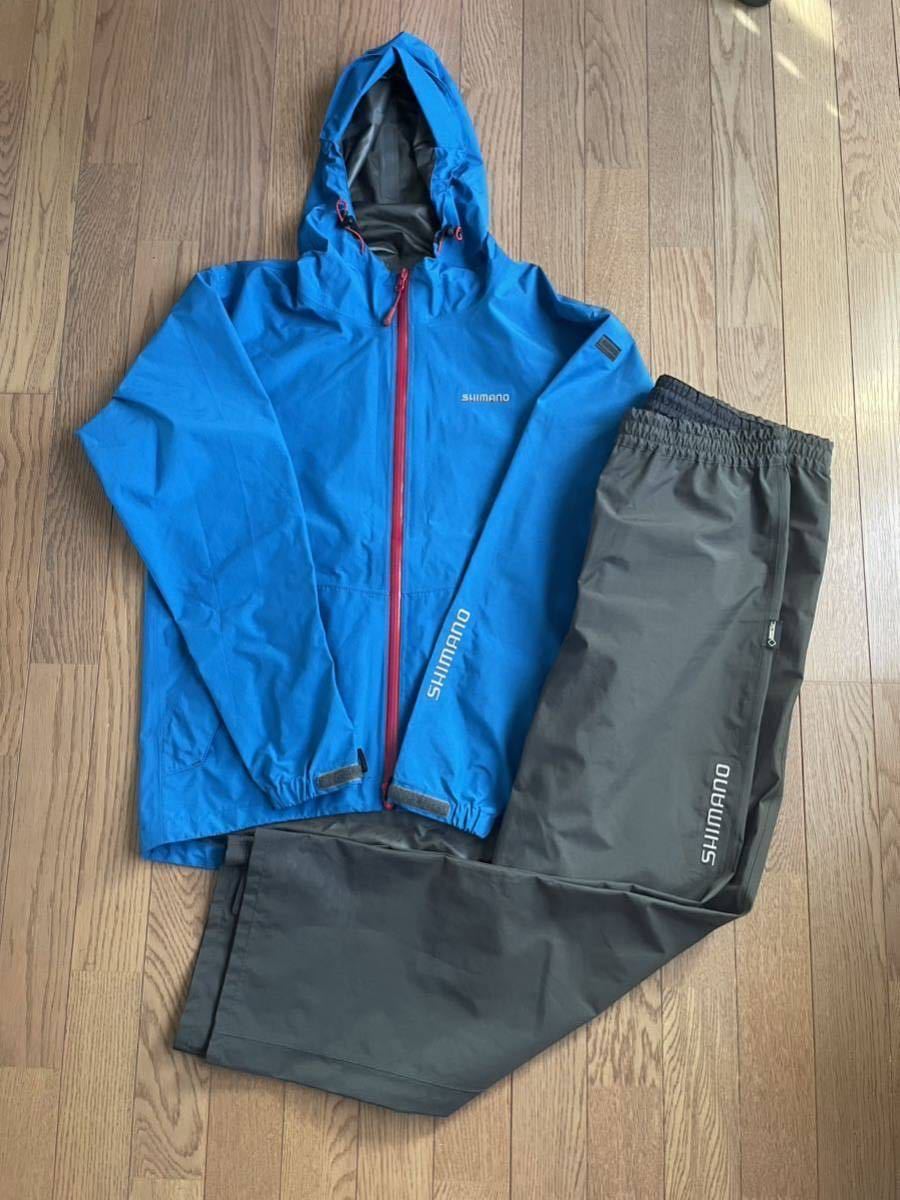送料無料人気 シマノ GORE-TEX ベーシックスーツ RA-017P チャコール