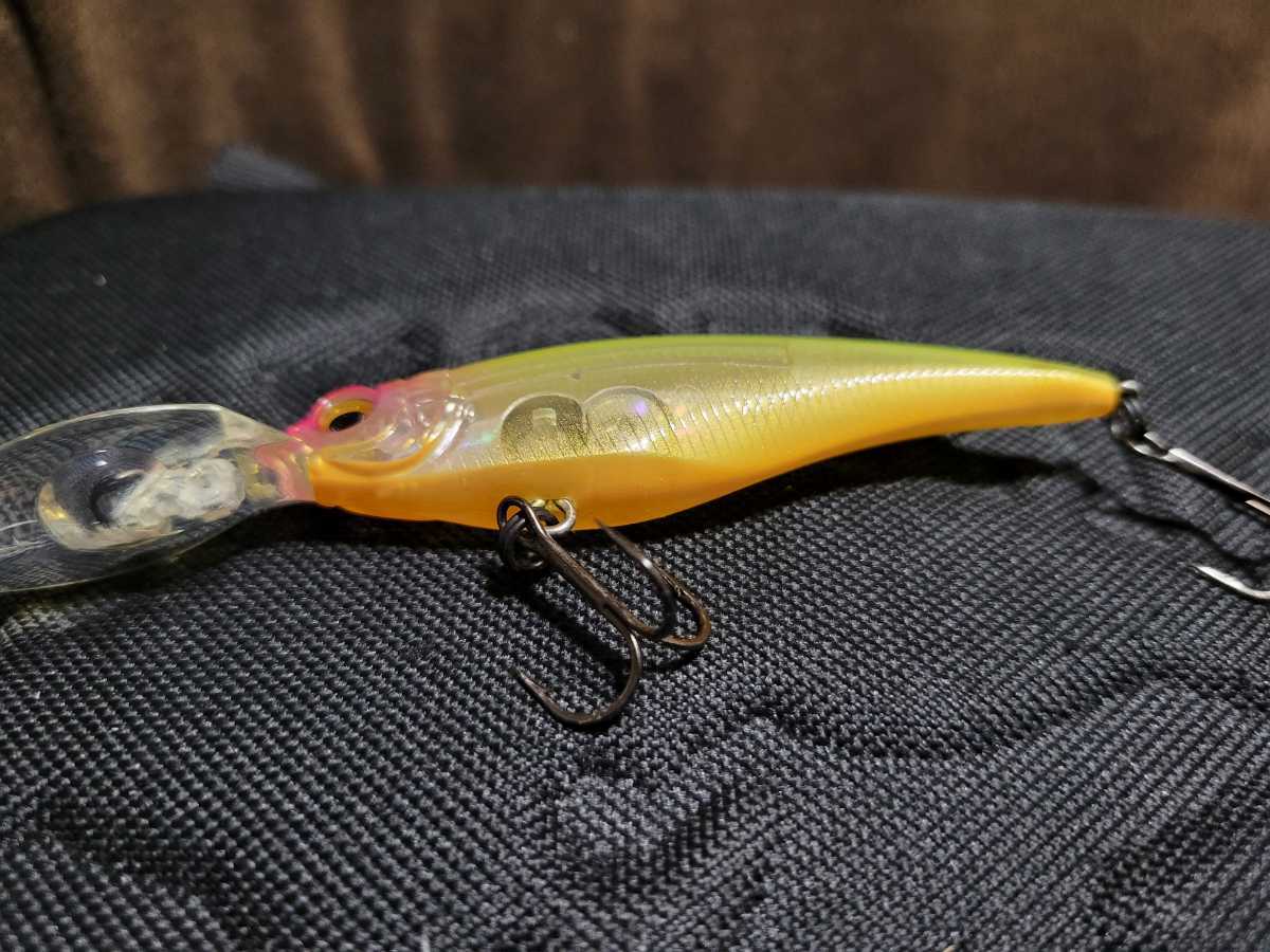 ★Megabass★SHADING-X 75 ABALONE(SP) メガバス シャッディングX 75 アバロン サスペンド AB ハチロー 美中古品 Length 75mm Weight 1/4oz_画像5