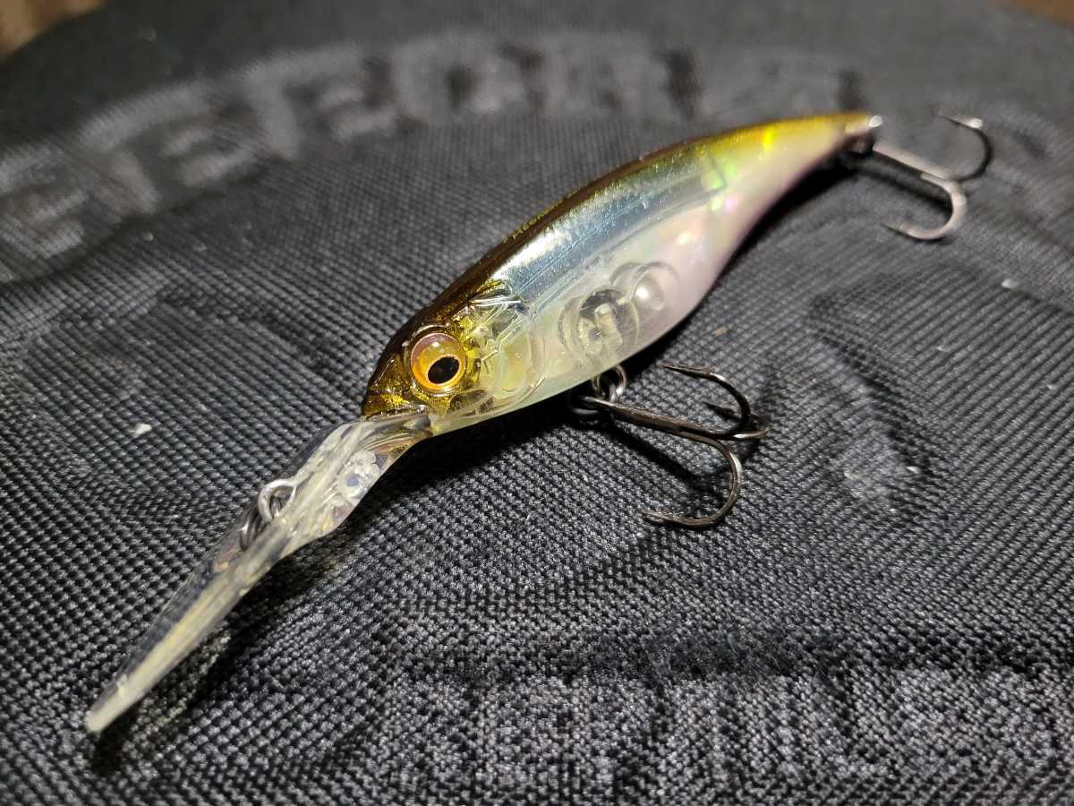 ★Megabass★SHADING-X 75 ABALONE(SP) メガバス シャッディングX 75 アバロン サスペンド AB WAKASAGI 美中古品 Length 75mm Weight 1/4oz_画像1