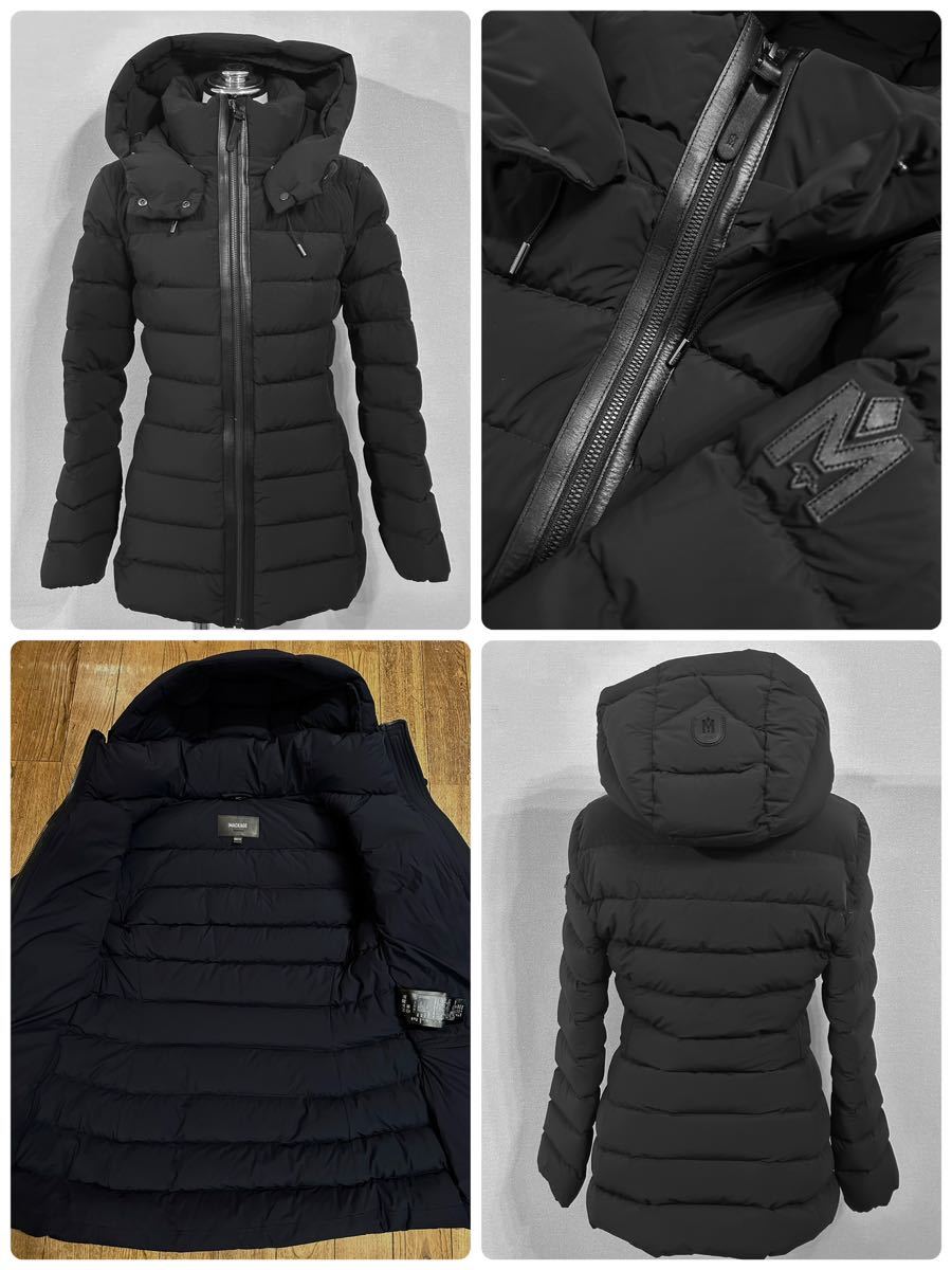 名作 本物 美品 MACKAGE マッカージュ ダウンジャケット XXS TTP