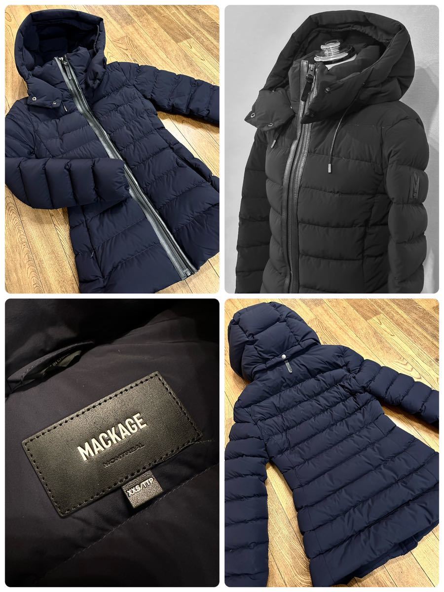 名作 本物 美品 MACKAGE マッカージュ ダウンジャケット XXS TTP | www