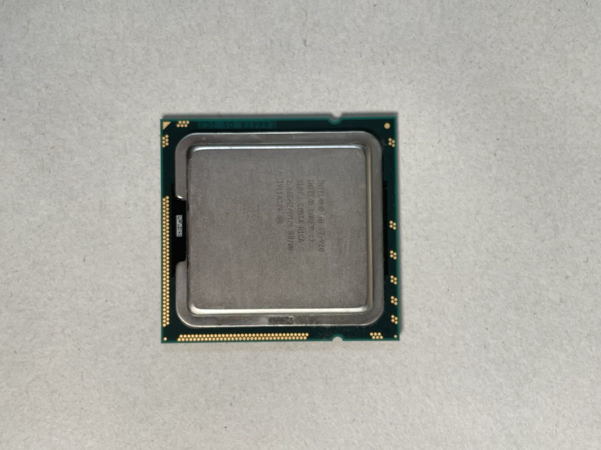 送料無料♪CPU Intel Core i7-920 2.66GHz SLBEJ 第1世代 LGA1366 4コア8スレッド 2.93GHz_画像1