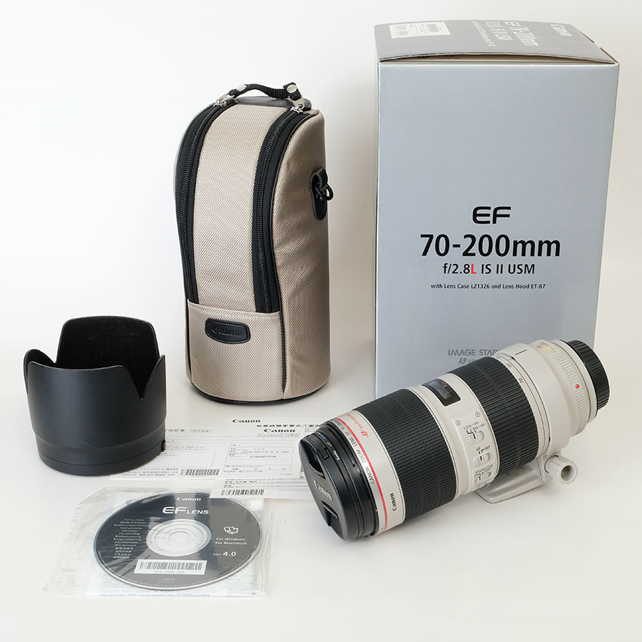 美品！ Canon キャノン EF 70-200mm/f2.8 L IS II USM 2型 ワン